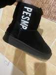 Угги ugg натуральна замша на высокой подошве