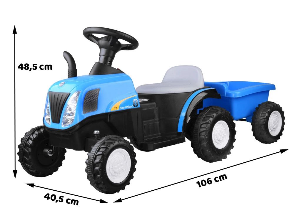 New Holland Traktor na akumulator elektryczny jeździk dla dzieci