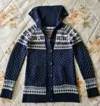 ONLY sweter kardigan S M wełna owcza zapinany