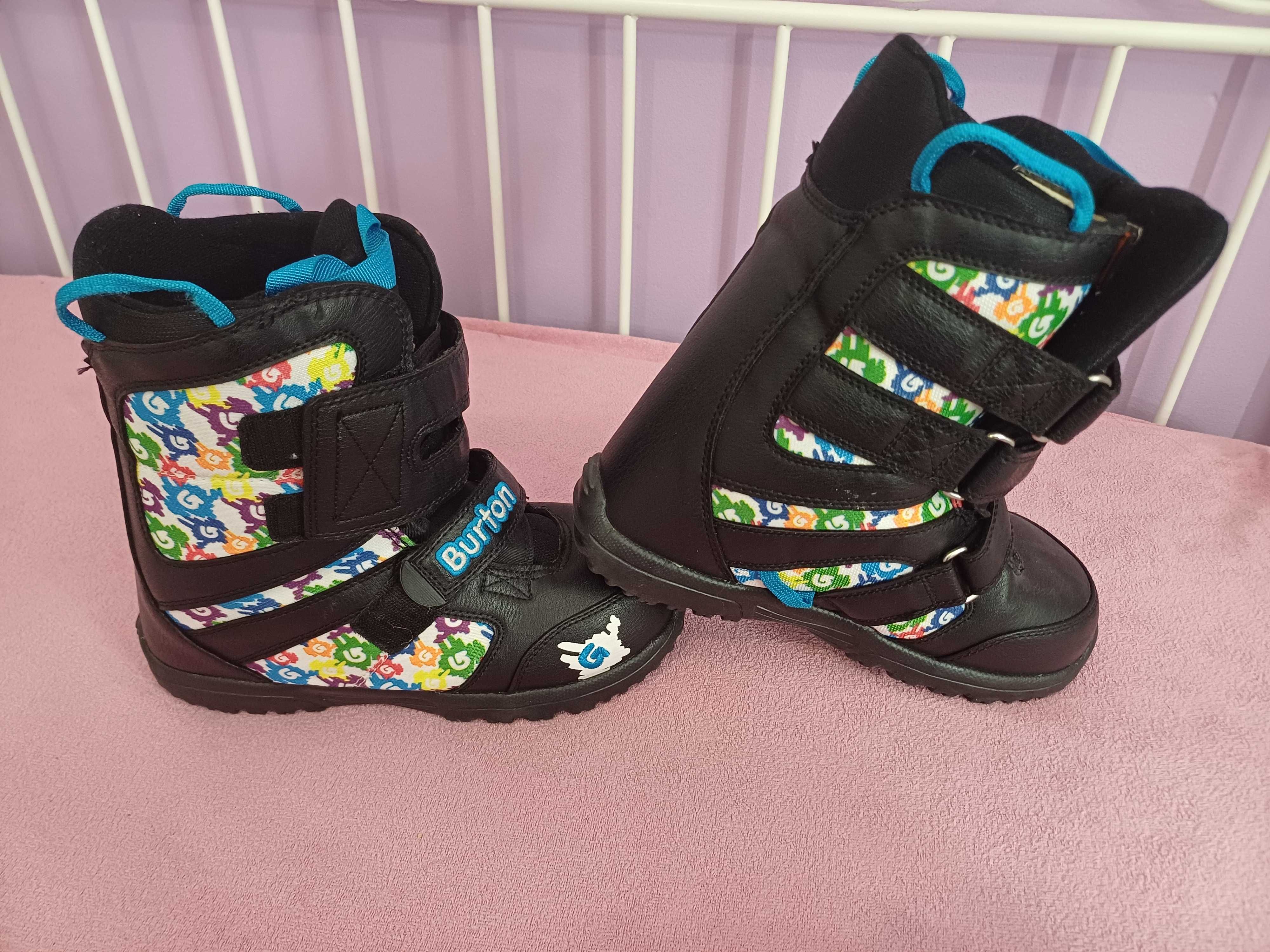 buty snowboardowe dla dzieci BURTON KIDS GROM rozmiar 38