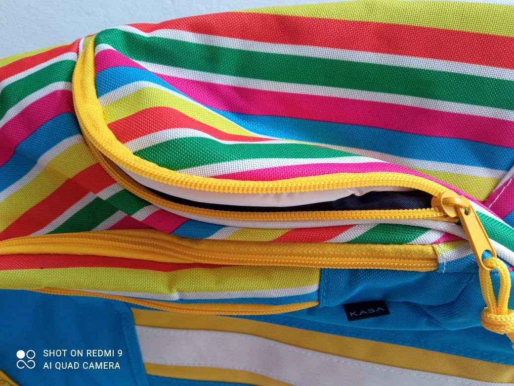 Para a escola, praia, desporto, campismo com esta mochila resistente!