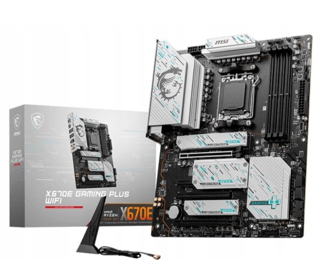 Płyta główna MSI dla zapalonego gracza X670E GAMING plus wifi