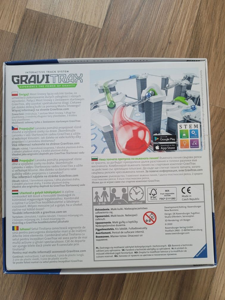 GraviTrax Rozszerzenie Most Linowy Expanision-Zipline