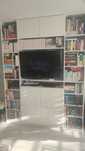 Sprzedam zabudowę TV/ biblioteczkę do salonu 180x240 cm