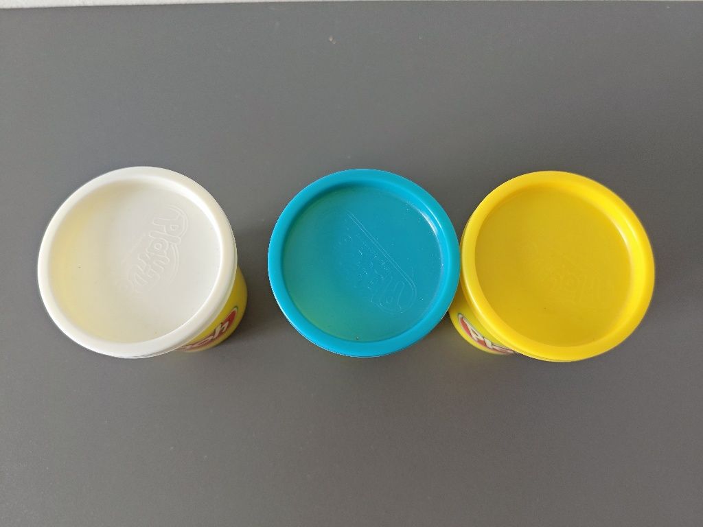 Play-Doh nowa ciastolina 3 duże kubeczki