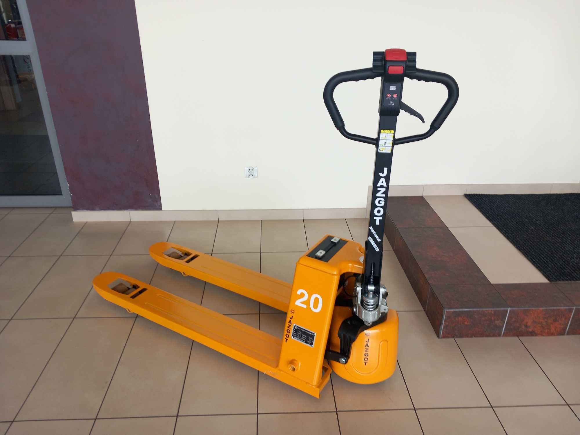 Wózek Paletowy Elektryczny 2000kg Widły L-1150 /Zwalniacz Hamulca 2024