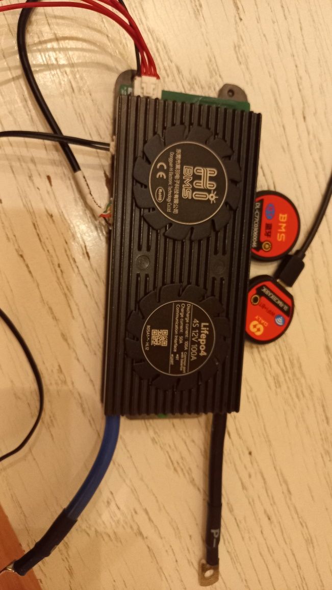 Плата BMS Hi  100A 12B 4S liFepo4