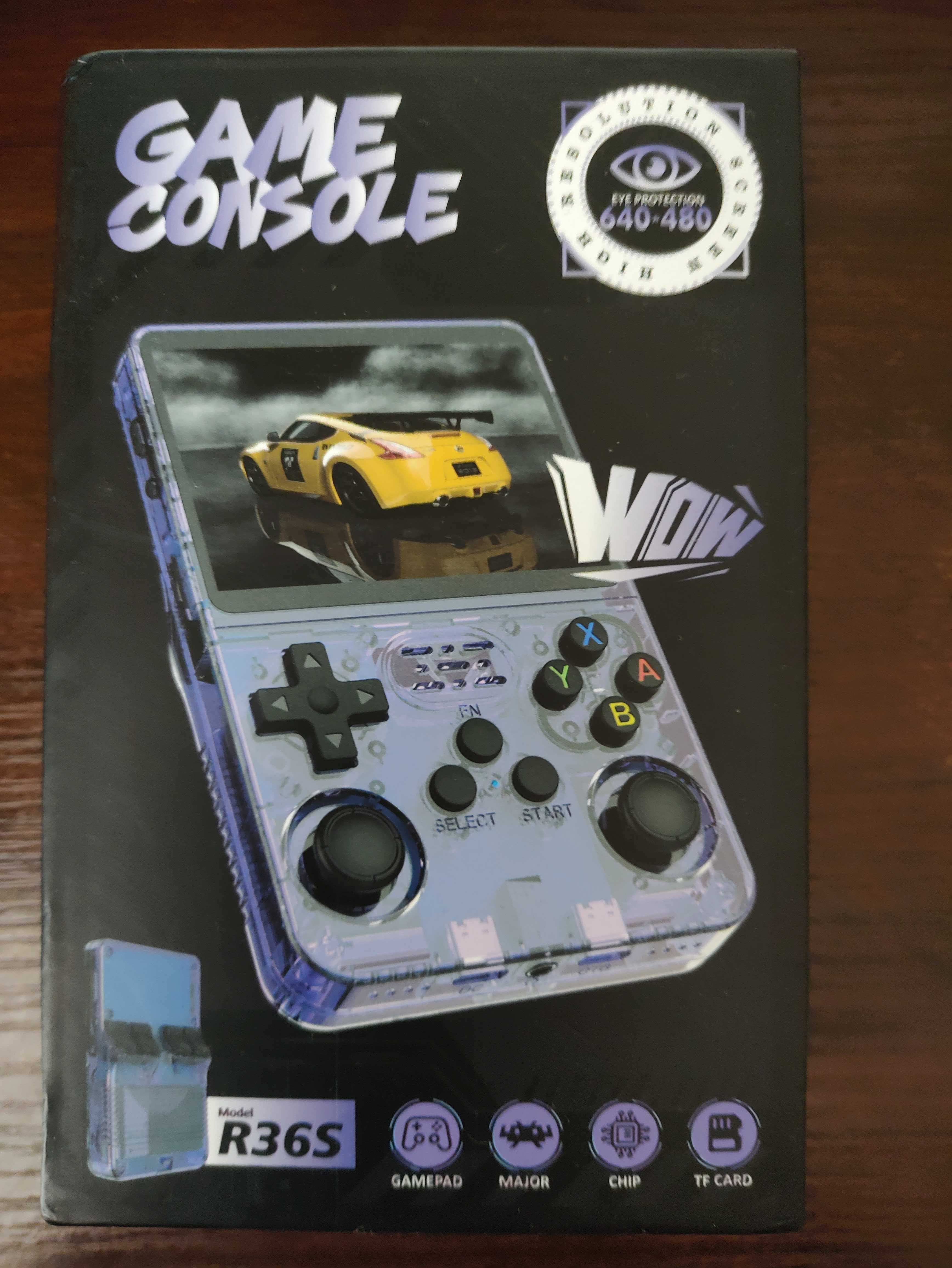 Retro Konsola R36S Gameboy Snes PS1 Nowa jak Anbernic Miyoo+ Samsung64