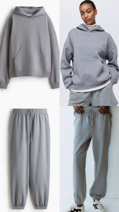 Спортивний костюм на флісі H&m