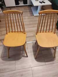 Krzesła drewniane solidne 2 szt