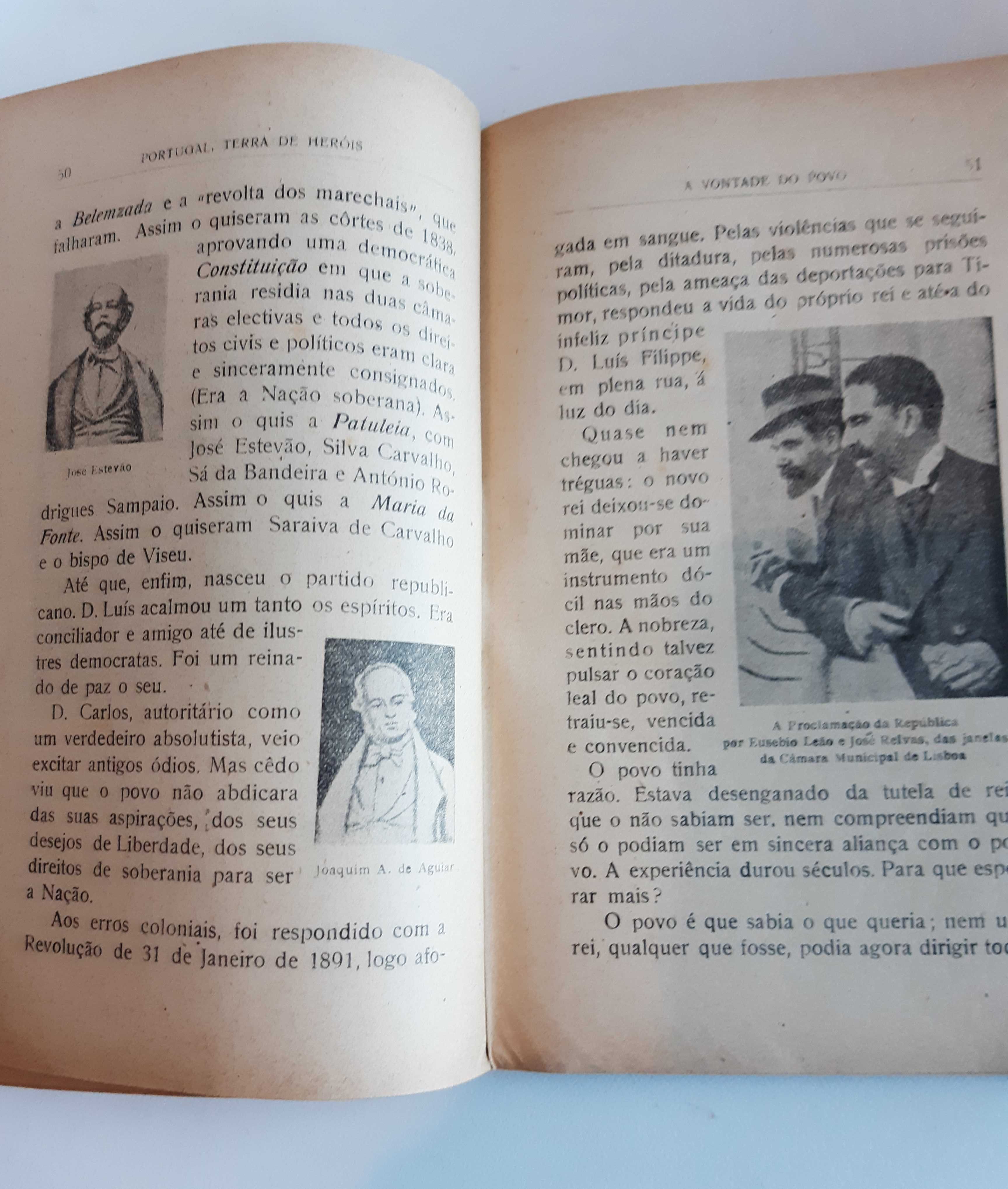 Livro "Portugal, Terra de Heróis" 1918