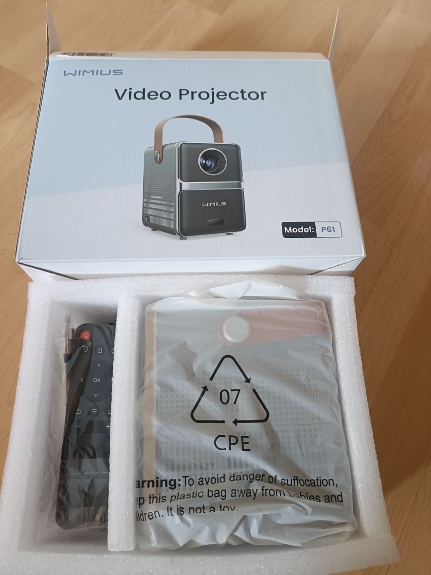 Projektor rzutnik mini Wimius p61 nowy 1080p