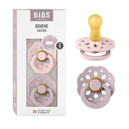 Smoczek Bibs okrągły kauczuk 0 +