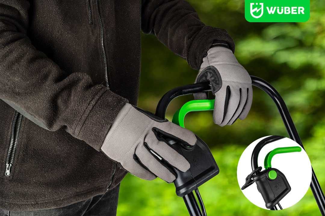 KOSIARKA ELEKTRYCZNA do trawy 32cm 1200W Z REGULACJĄ lekka kosz 2045
