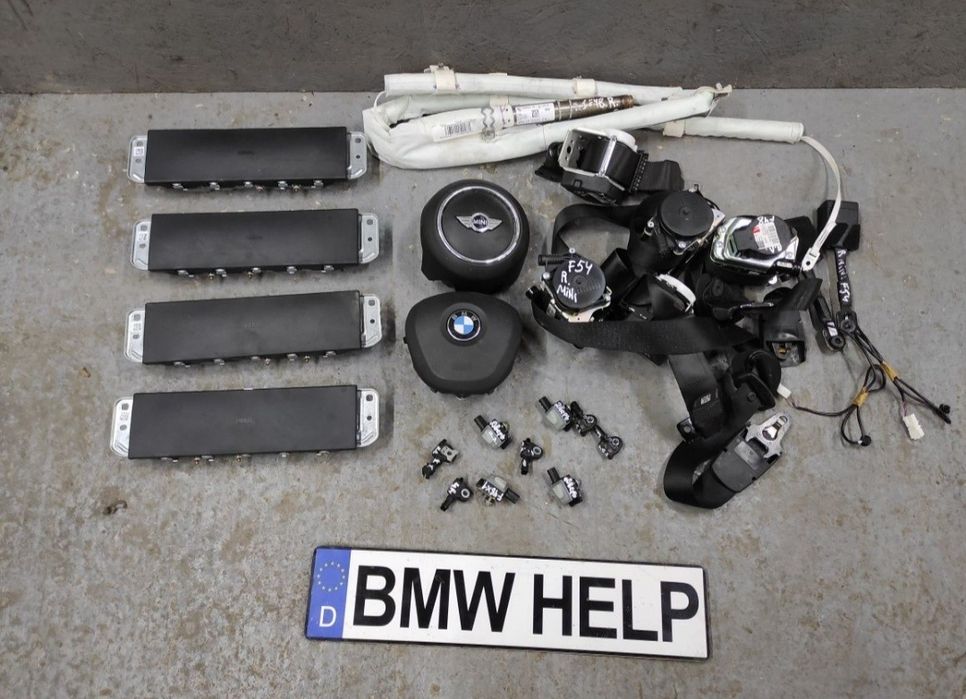 Безпека Airbag Mini Ф54 Ф55 Ф56 Ф57 Ф39 Ф48 Подушка колени BMW HELP