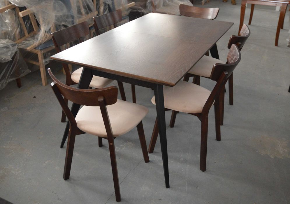 NOWY STÓŁ od 160 cm do 240 cm + 6 krzeseł -> WYPRZEDAŻ Producent
