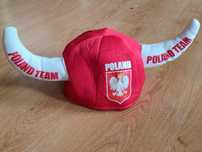 Rogi kibica reprezentacji Polski Polska czapka