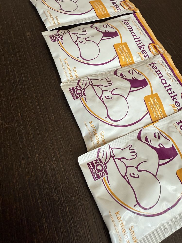 Femaltiker Plus karmelowy 4 saszetki laktacja pobudzenie laktacji