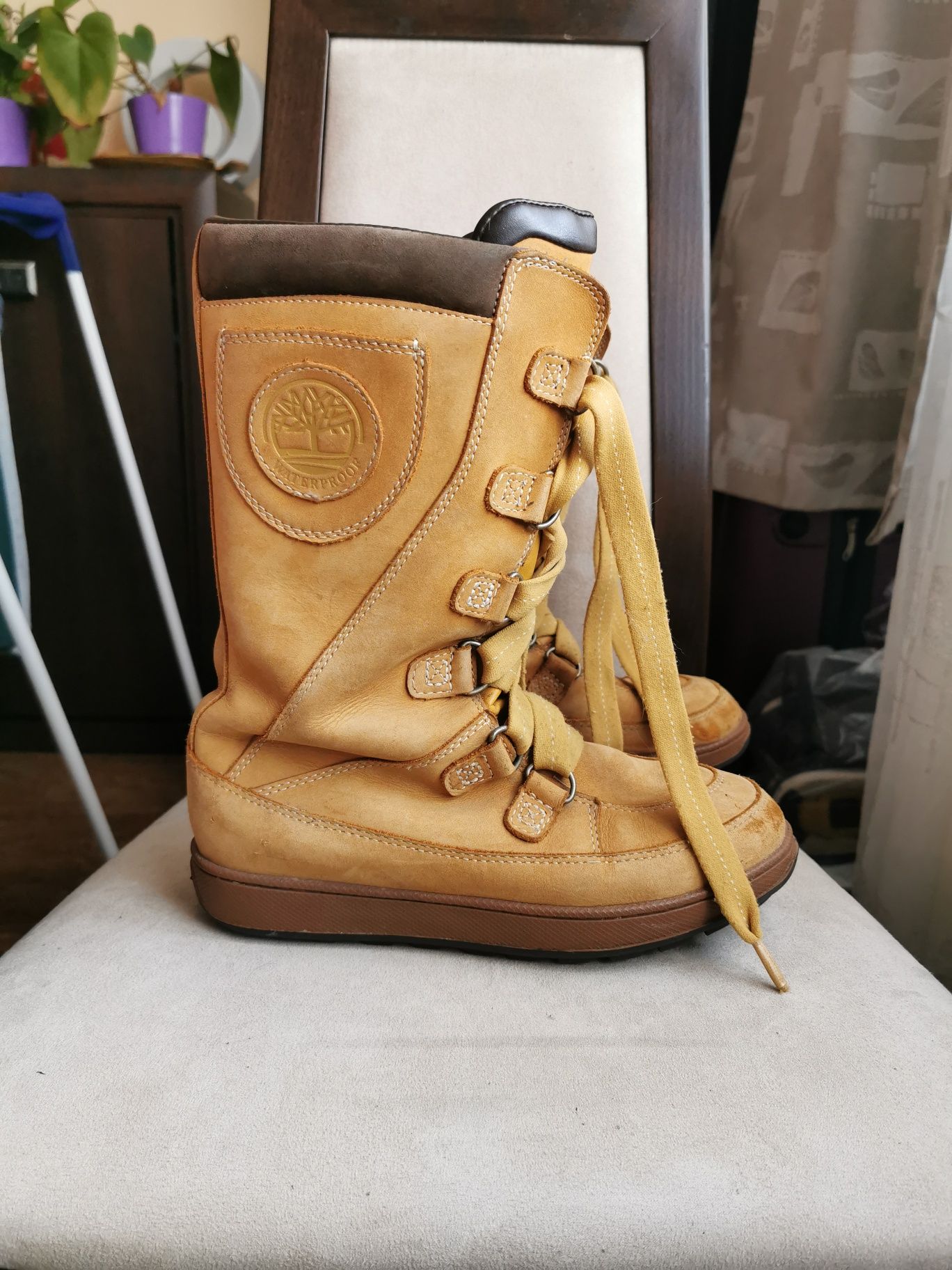 Buty Timberland Mukluk r 39 śniegowce skórzane zimowe