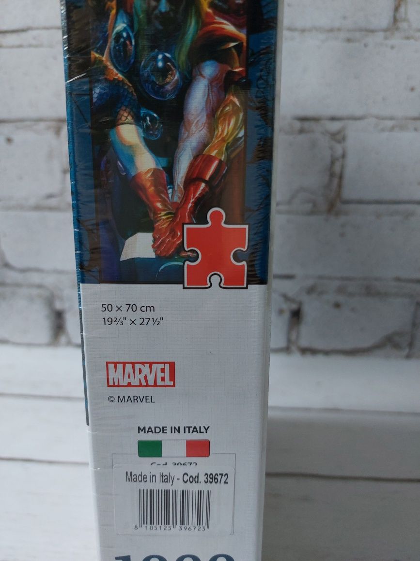Puzzle Clementoni 1000 el Marvel Avengers Nowe prezent
