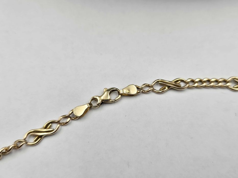 Złoty łańcuszek pr.585 "Pancerka" pr. 585 14k |PLUS LOMBARD Kłodzko