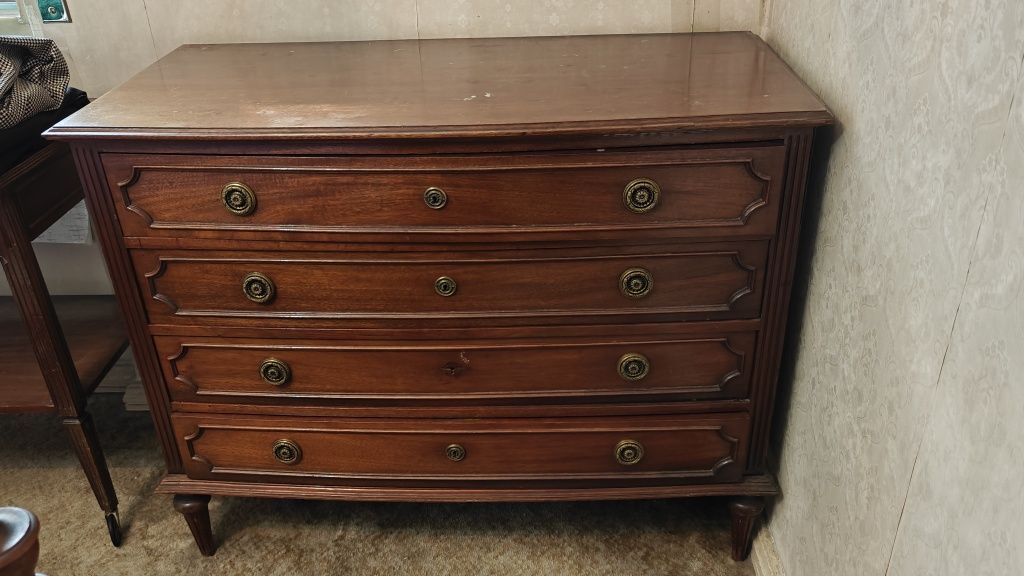 Mobília de quarto Vintage completa com colchão incluído