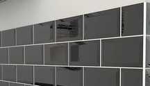 Płytki ścienne Trientie Black (4 opakowania - 3,2 m2)