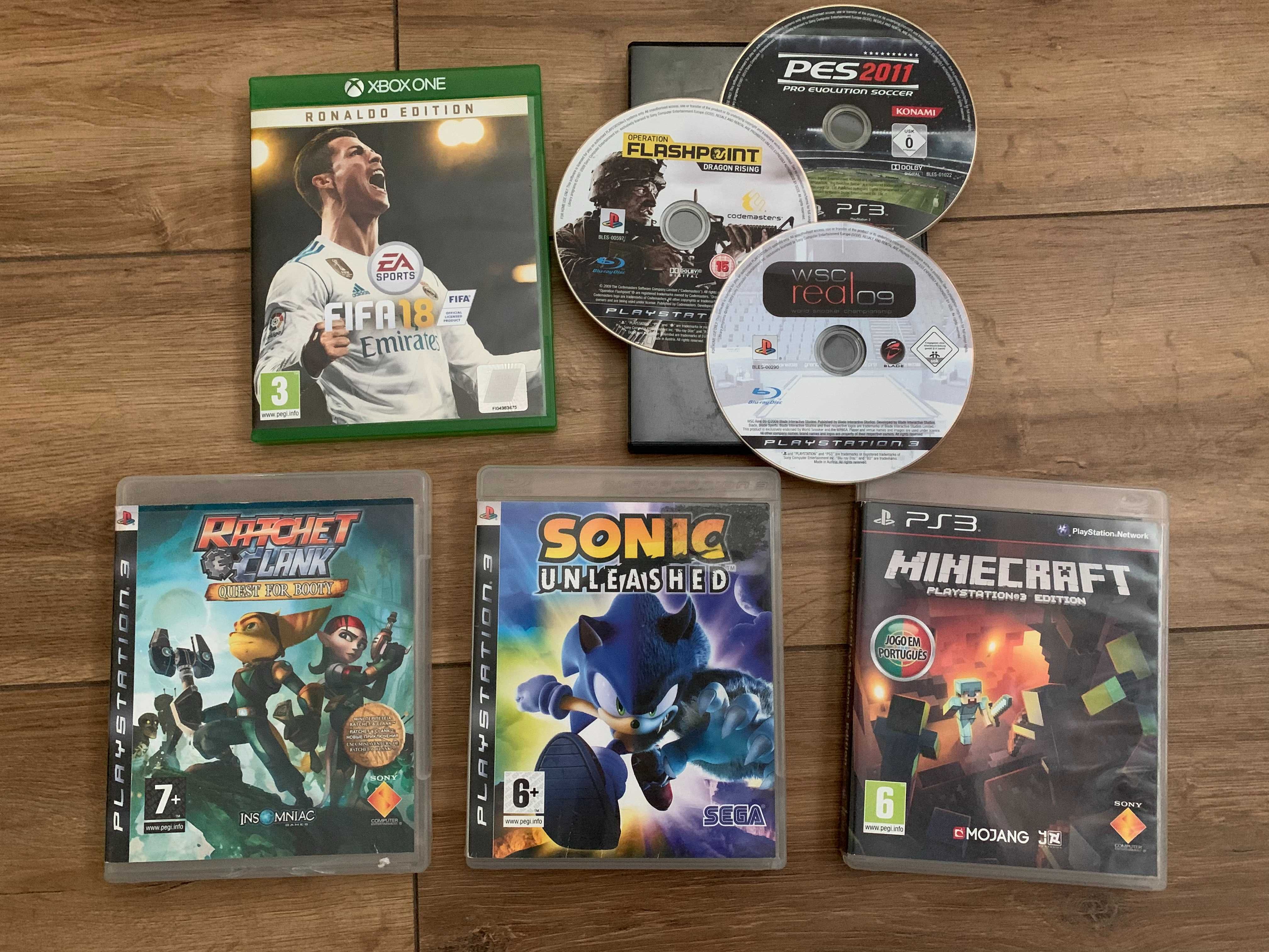 Jogos não funcionais Playstation/Ps 3 e Xbox One