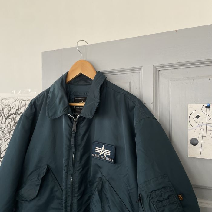 Бомбер Alpha Industries Patch logo Nsbm розмір ХЛ