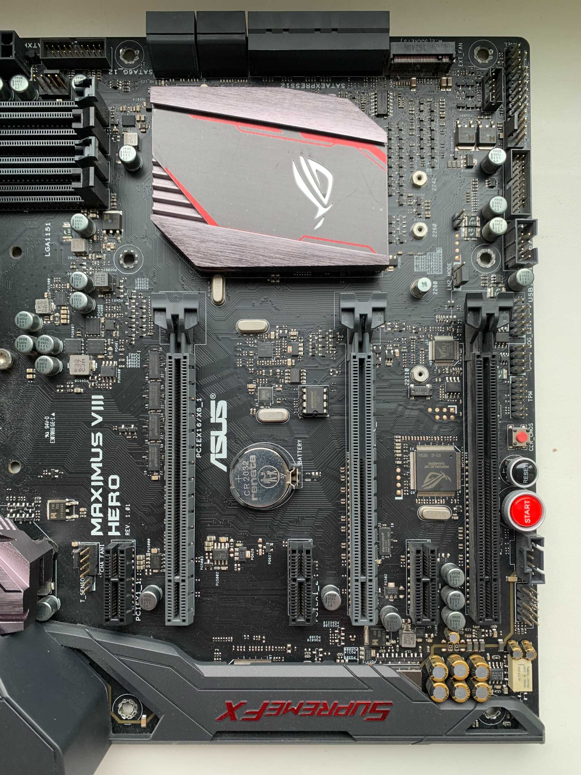 Материнська плата Asus Maximus VIII Hero (s1151, Intel Z170, PCI-Ex16)