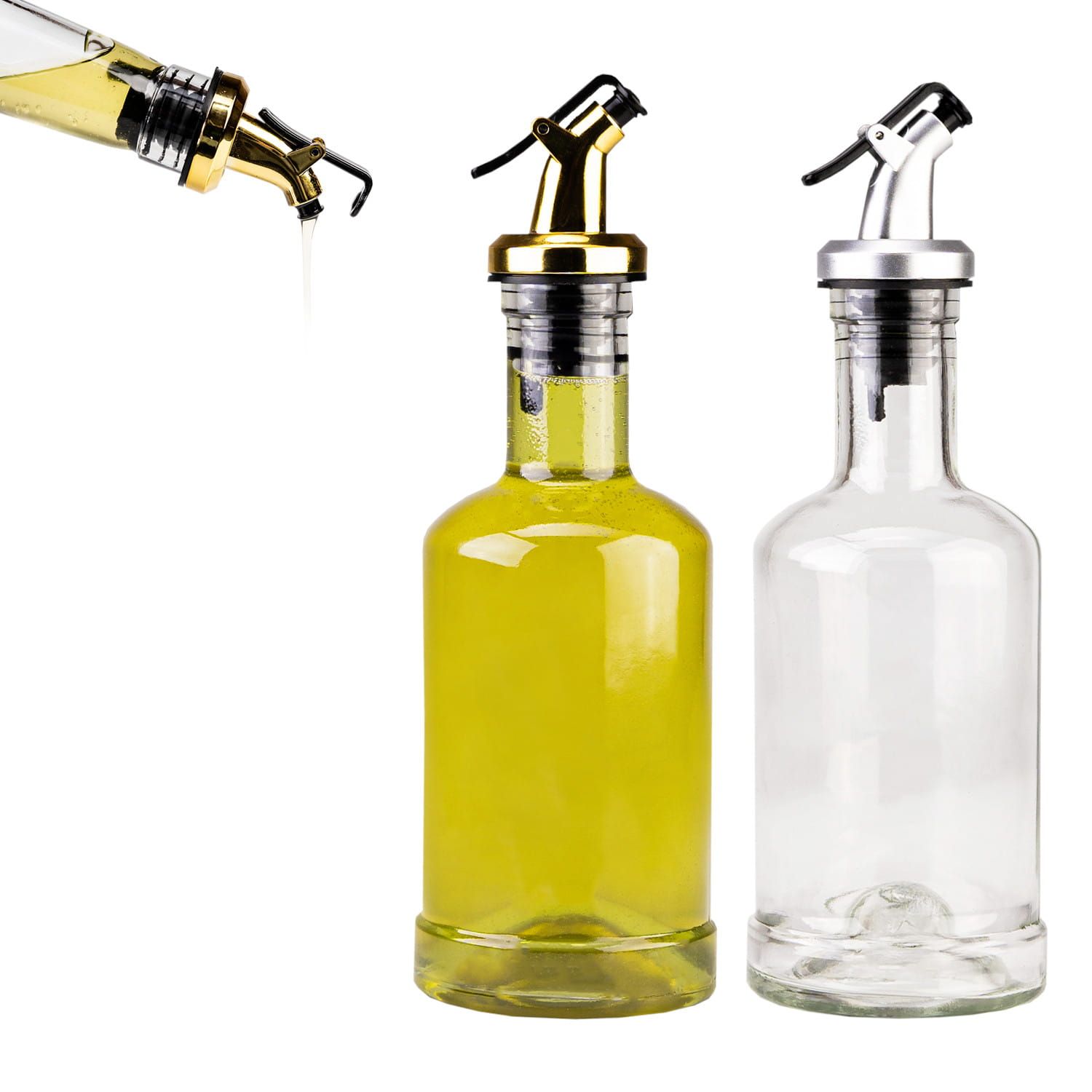 Butelka TADEK 250 ml na oliwę olej ocet z nalewakiem