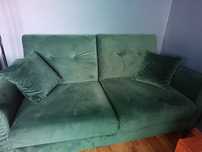 Sofa 2 osobowa butelkowa zieleń