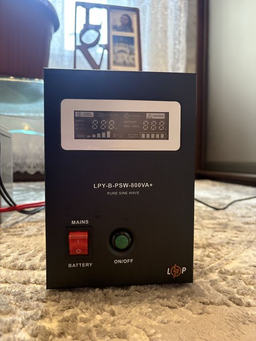 ДБЖ LPY-B-PSW-800VA+ джерело безперебійного живлення