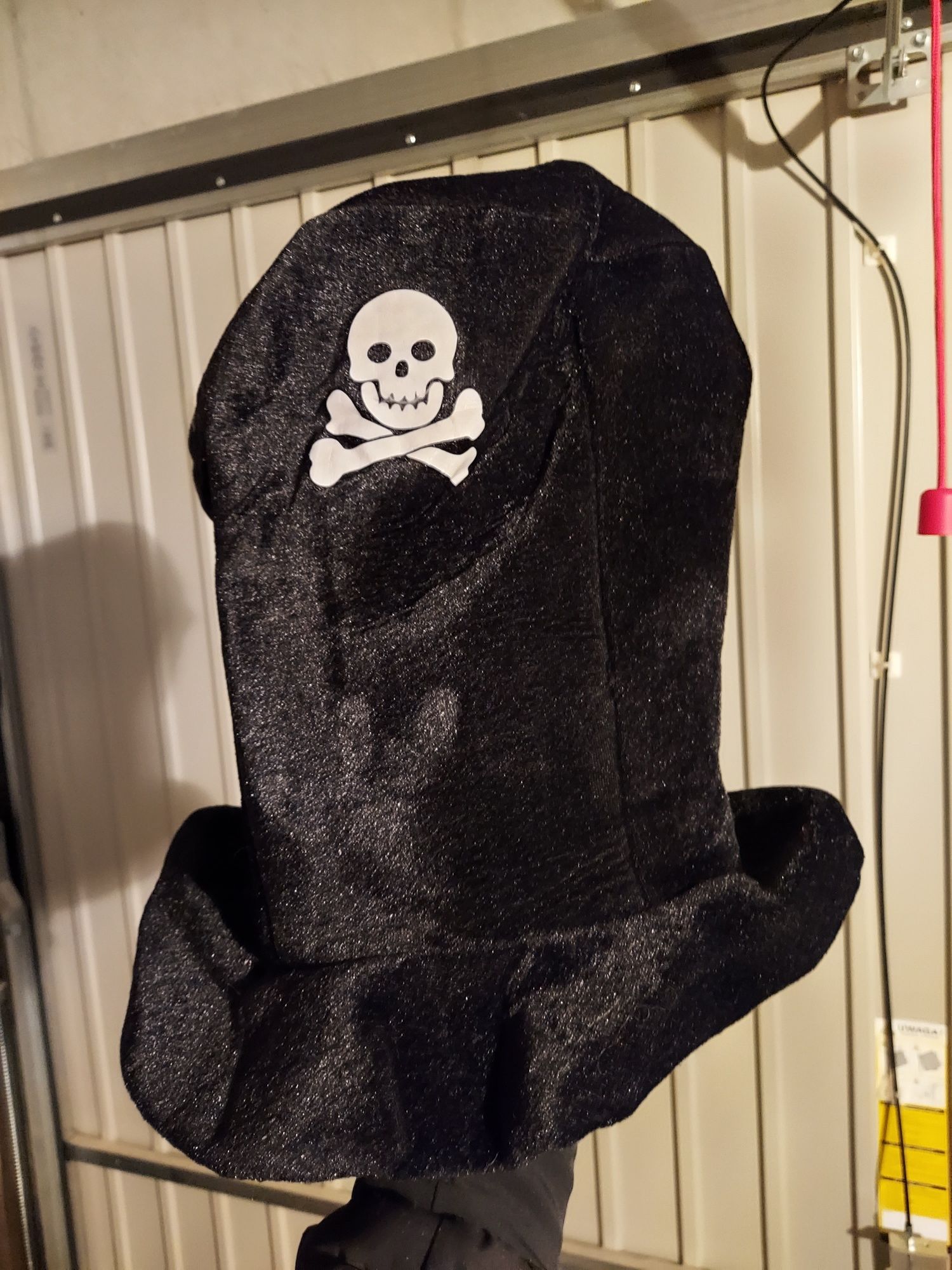 Czapka pirata kapelusz piracki strój pirat cylinder kapitan statku