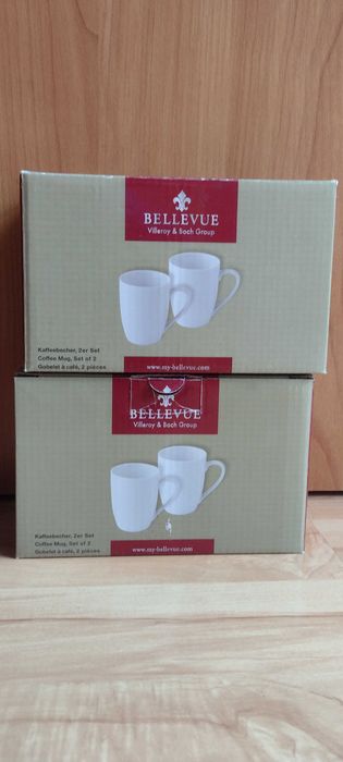 Kubki porcelanowe 4 sztuki Villeroy & Boch Bellevue