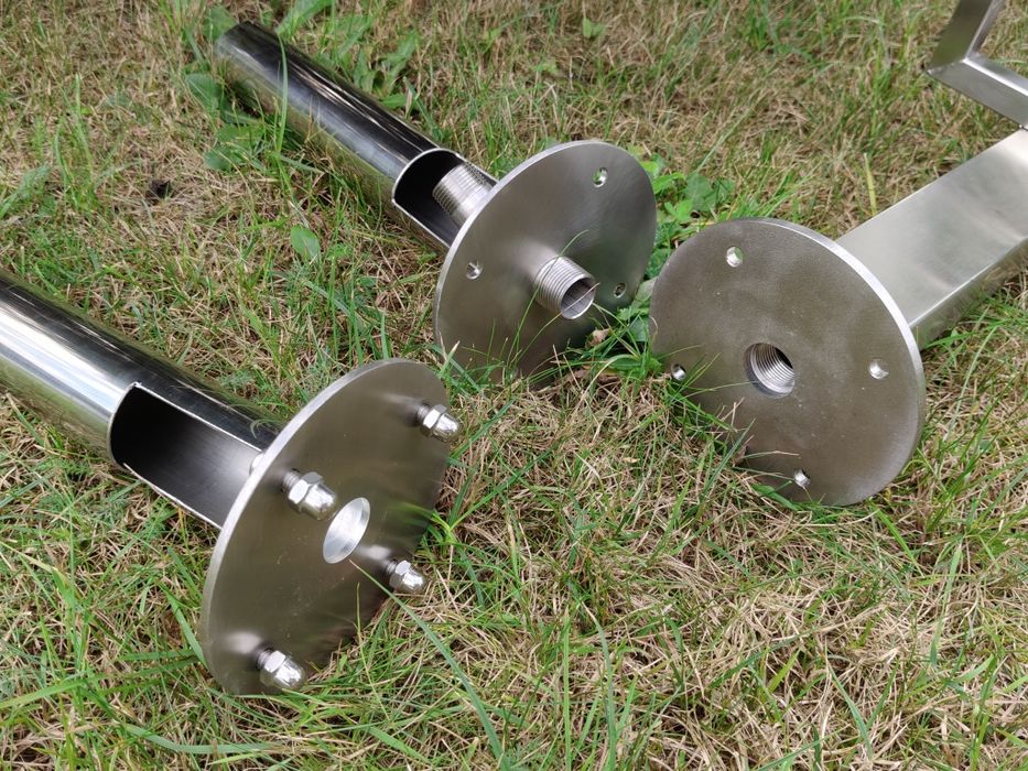 Kotwa do kranu lampy nierdzewna nocowanie hydrantu podstaw słupka