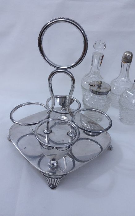 GALHETEIRO de VIAGEM em Prata Inglesa 92,5 % de 1930