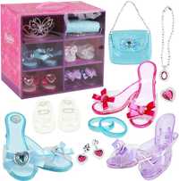 deAO Princess Dress Up Shoes - Zestaw  Księżniczek dla Dziewczynek