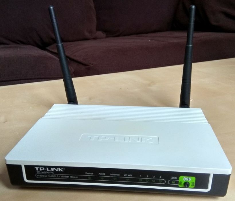 Router WiFi N TP-LINK TD-W8961ND 300Mbps ADSL