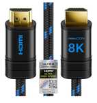 Kabel 8K HDMI 2.1b (48G, ULTRA Highspeed) z Certyfikatem, deleyCON