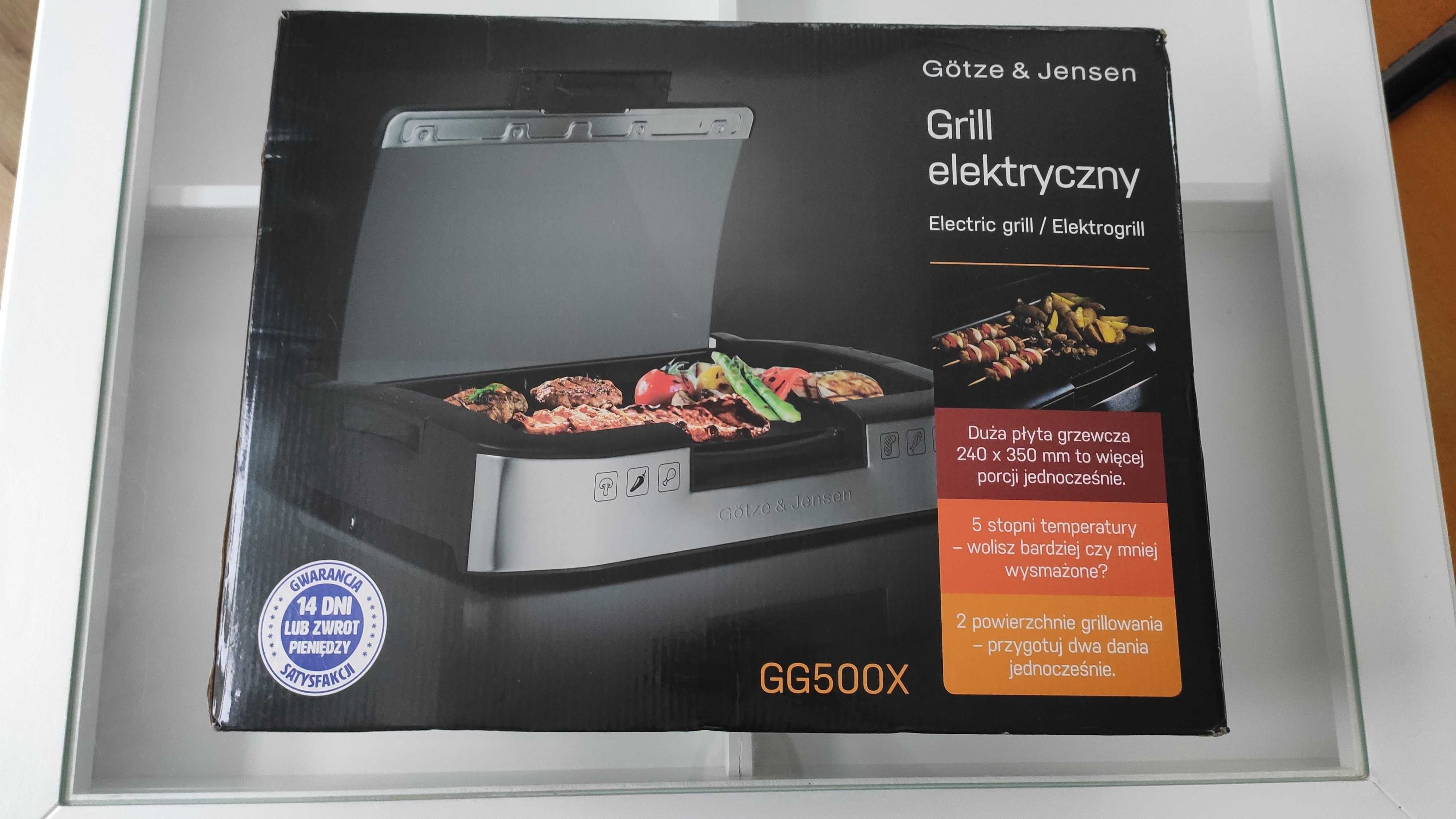 Grill elektryczny GÖTZE&JENSEN GG500X