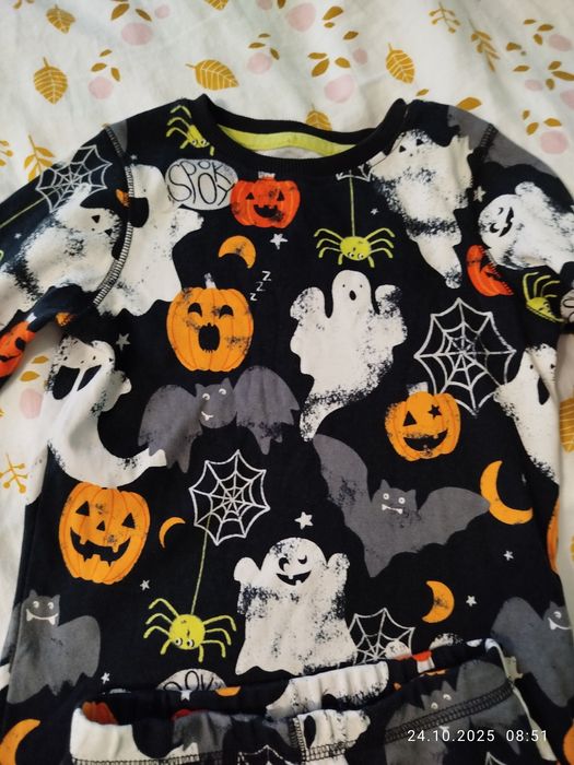 Piżama dziewczęca hallowen