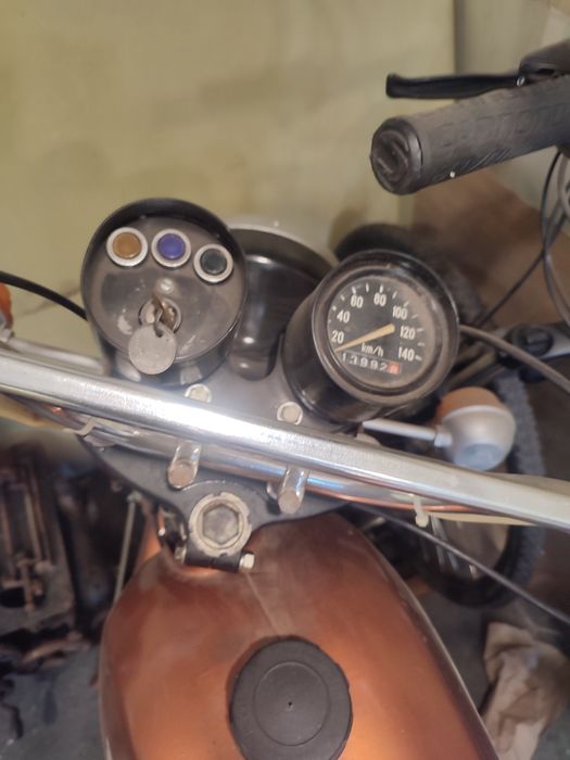 Мотоцикл "Минск" после реставрации