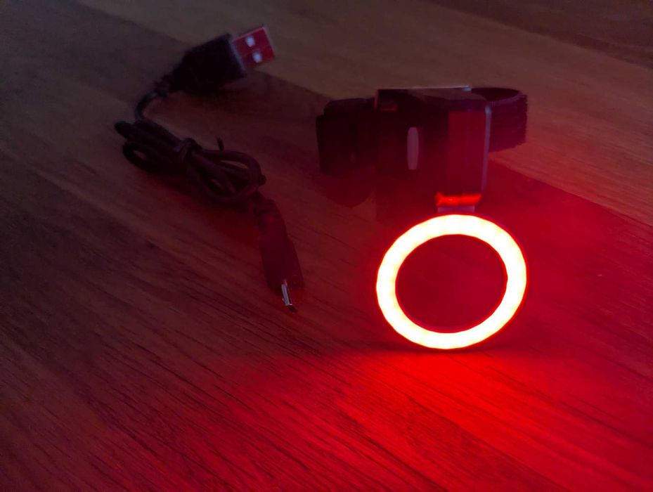 Lampka rowerowa LED tylne światło