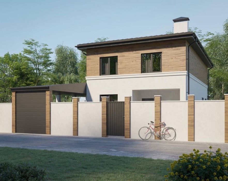 Продаж будинку на 5 сотках в Ірпені, закрите КМ, газ