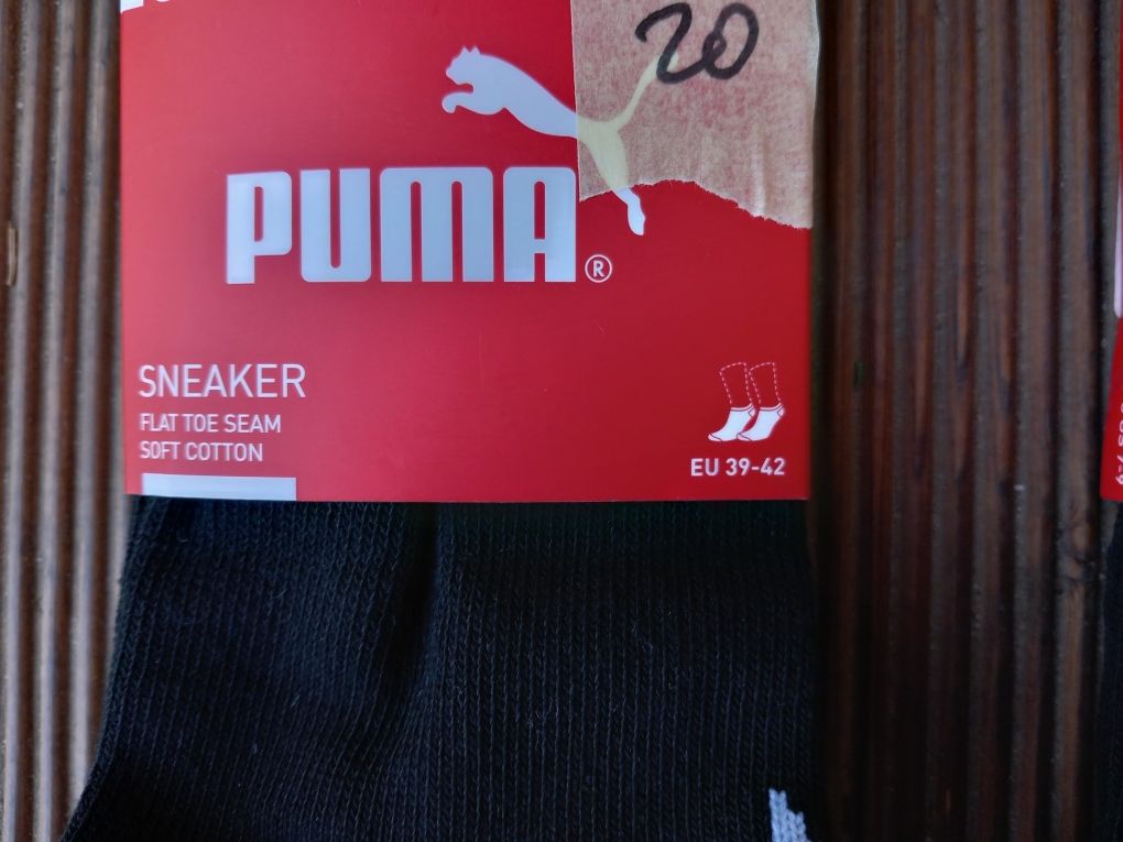 9 x Skarpetki Stopki Puma Sneaker rozm.39-42