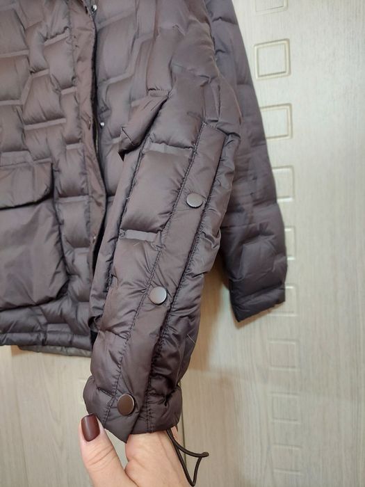 Пуховик, натуральний пух. Оверсайз