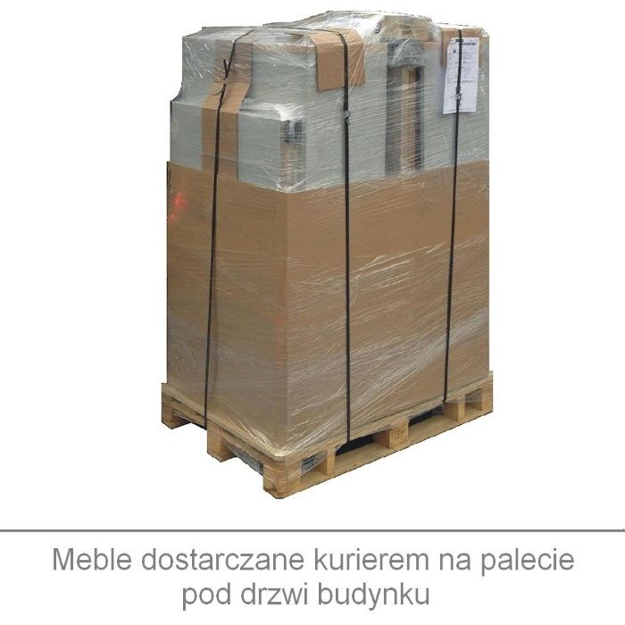 biurko 160 cm z kontenerem zestaw do biura