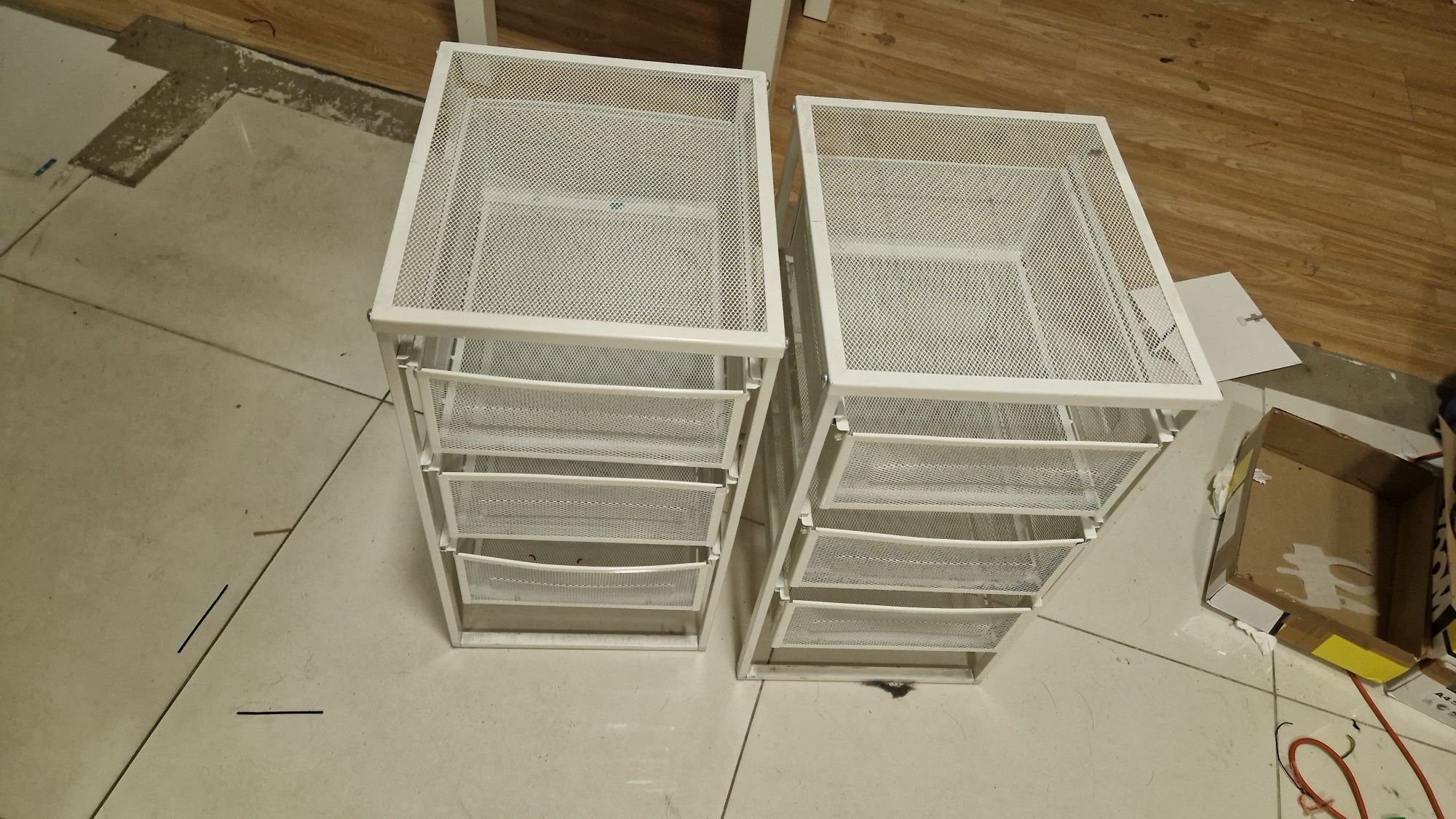 2x szafka biurowa, segregator, półka  mała