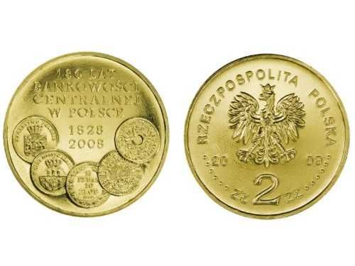2 zł 2009 - 180 Lat bankowości centralnej w Polsce